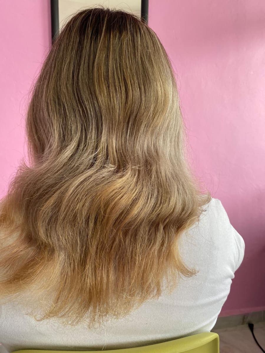 Antes — Botox capilar 